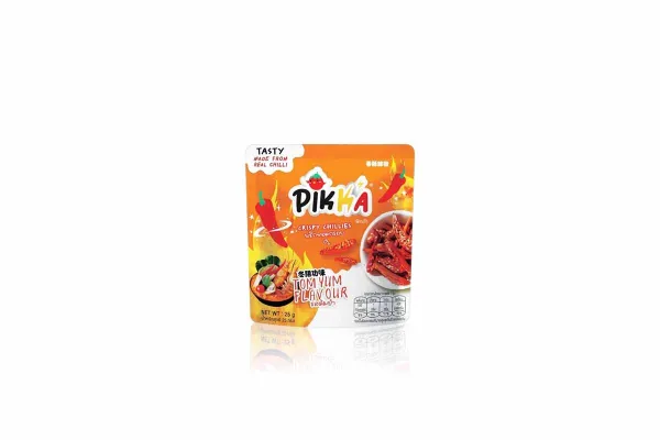PIKKA Crispy Chilies, Tom Yum - 25 g