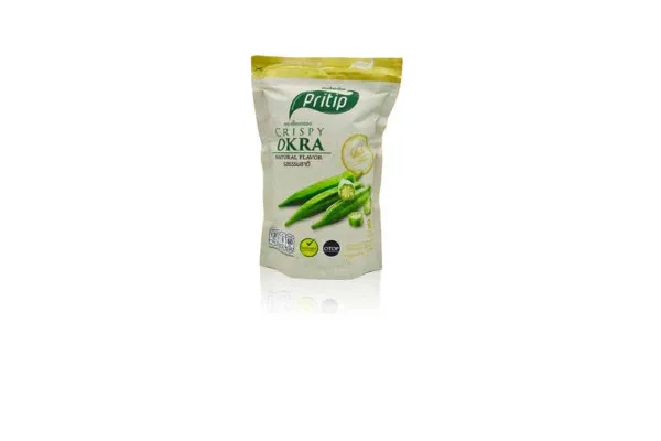 PRITIP, Crispy Okra, Original Flavor - 30 g