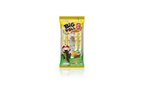 TAO KAE NOI Crispy Seaweed Big Roll, Mango with Sticky Rice - 7.5 g