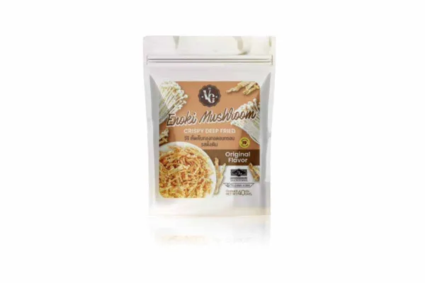 VG Crispy Fried Enoki Mushroom - 40 g x 25 pcs