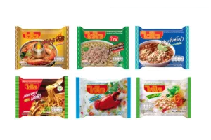 WAIWAI Instant Noodles with Variety of Flavors