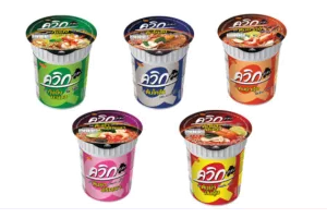 WAIWAI Instant Cup Noodles with Variety of Flavors