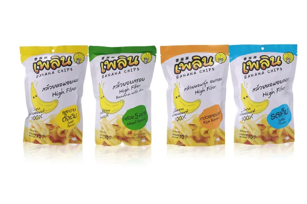 PLEARN Crispy Banana, Salted, Sweetended & Seasoning