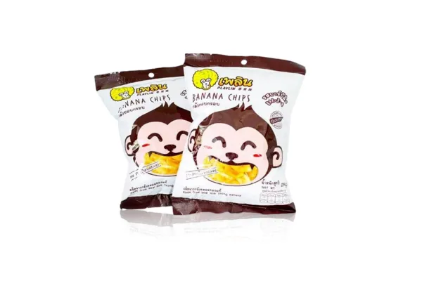 PLEARN Banana Chips BBQ - 25 g