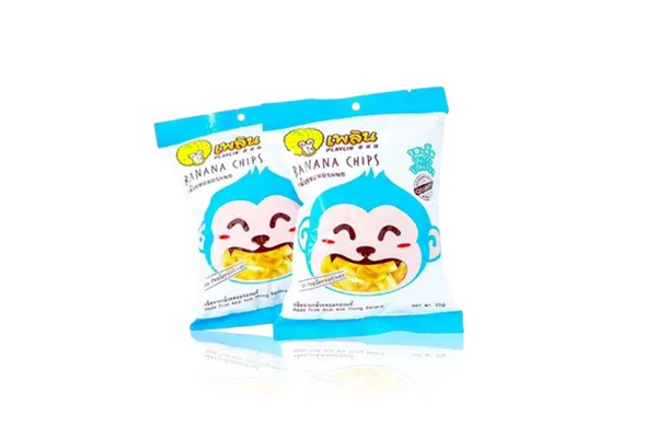PLEARN Banana Chips Salted  - 25 g 