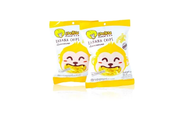 PLEARN Banana Chips Sweetened - 25 g 