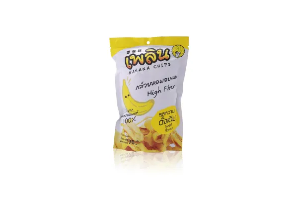 PLEARN Banana Chips, Sweetened - 50 g